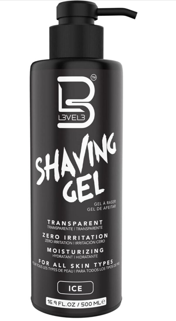 Crema para afeitar de level3 de 500 12 ml
