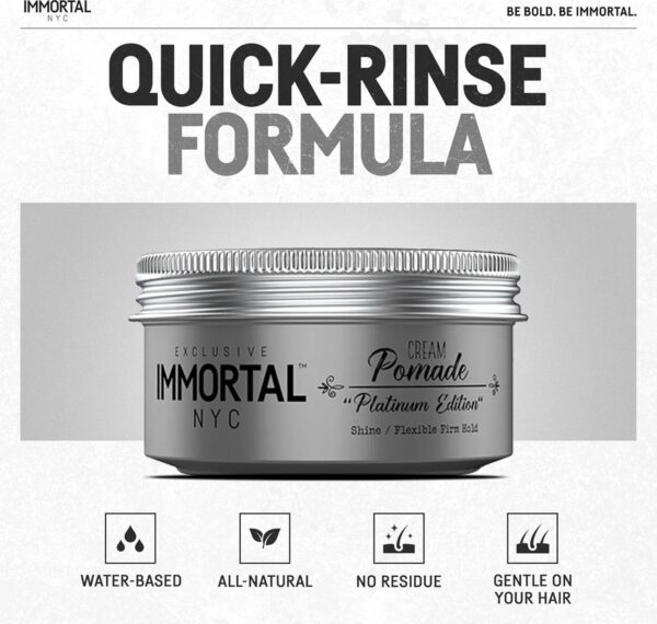 "Pomada para cabello de inmortal"